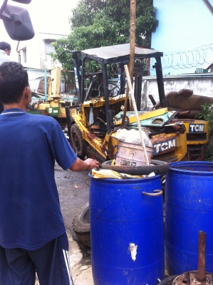 ขายถูก!! ขายอะไหล่รถโฟคลิฟต์ TCM 2 คัน 50,000 บาท