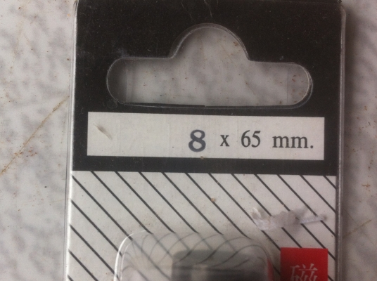 ประแจบล็อกหัวติดแม่เหล็กแรงดูดสูง MITO เบอร์ 8 ยาว 65 มม. ของใหม่พร้อมใช้ (มี 6 อัน)