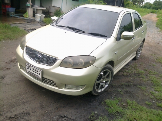 โตโยต้า vios 1.5s แก็สLPG ถังโดนัท พร้อมใช้งาน ไมลดิจิตอลเล่มพร้อมเอกสารครบ