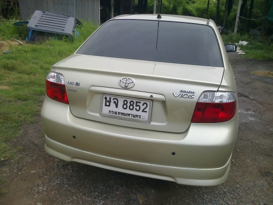 โตโยต้า vios 1.5s แก็สLPG ถังโดนัท พร้อมใช้งาน ไมลดิจิตอลเล่มพร้อมเอกสารครบ