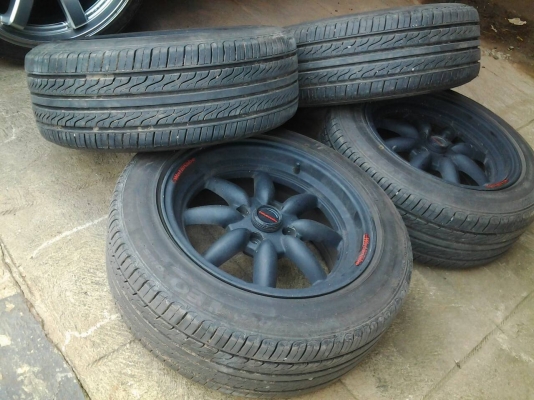 ขายล้อกล้วยขอบ15 195-55-15