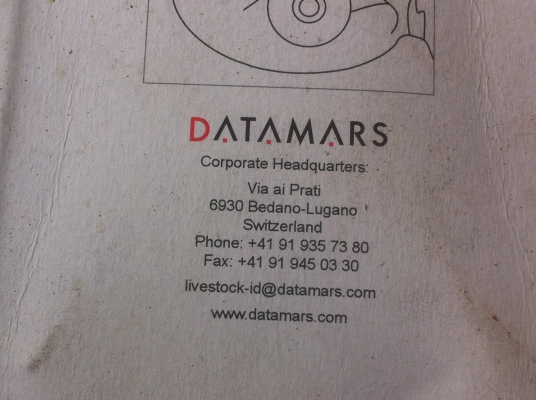 คีมบีบติดแท็กเอกนกประสงค์ DATAMARS ใช้งานได้หลายประเภท ผลิตที่สวิตเซอร์แลนด์(มีเยอะมาก)