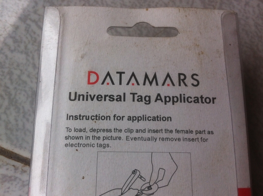 คีมบีบติดแท็กเอกนกประสงค์ DATAMARS ใช้งานได้หลายประเภท ผลิตที่สวิตเซอร์แลนด์(มีเยอะมาก)