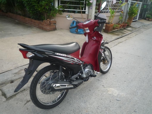 SPARK115i ปลายปี56 ไมล์4,xxx ขาย 24,500 บาท