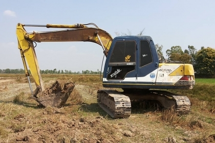 ***ขายแล้วครับขอบคุณ Truck2hand ขายดาวน์เปลี่ยนสัญญา แบคโฮ KOBELCO Mark3 sk120 LP-06137 ไฟฟ้าตัด เหลือมอร์เตอร์คันเร่ง เครื่องเดิมปั้มเดิม เครื่อง ISUZU 4BG1-125HP แน่นดี แรง แห้งดี ปั้มดี ทำงานดีไม่โหลด เอวแน่นดี ช่วงล่างดี70-80\% แทรกดีครบ โรลเลอร์ดี โซ่