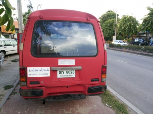BUDDY ตู้ บรรทุก มือ 1 ใช้มา 83,000 กิโล หลังคาสูง บางเดิมทั้งคัน สีแดงโรงงาน