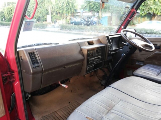 BUDDY ตู้ บรรทุก มือ 1 ใช้มา 83,000 กิโล หลังคาสูง บางเดิมทั้งคัน สีแดงโรงงาน