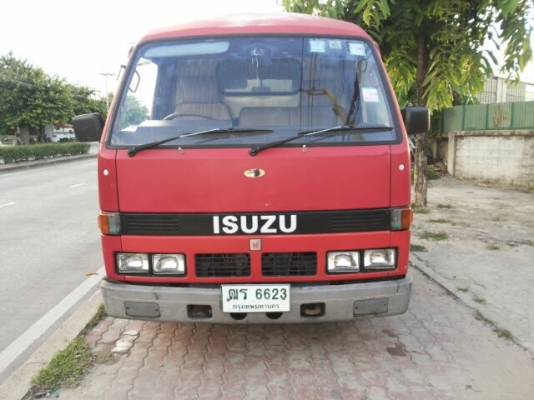 BUDDY ตู้ บรรทุก มือ 1 ใช้มา 83,000 กิโล หลังคาสูง บางเดิมทั้งคัน สีแดงโรงงาน