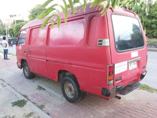 BUDDY ตู้ บรรทุก มือ 1 ใช้มา 83,000 กิโล หลังคาสูง บางเดิมทั้งคัน สีแดงโรงงาน