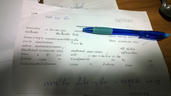 270แรง ดั้ม แม่...ลูก... FUSO ปี*2555 รถสวย...เดิมๆ รถห้างแท้..ยางสวยทุกคัน