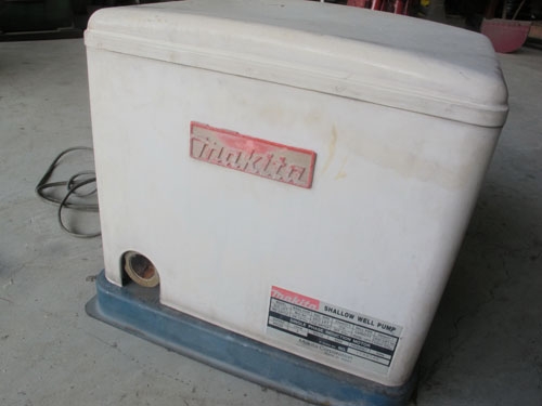 ขายปั๊มน้ำMAKITA ของญี่ปุ่นแท้ พร้อมใช้งาน เสียงเงียบมาก