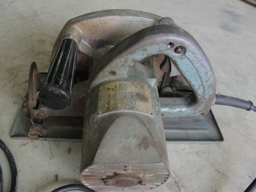 ขายเลื่อยวงเดือน MAKITA แท้รุ่น5900ของเก่าแท้ญี่ปุ่นอลูมิเนียมทั้งตัว