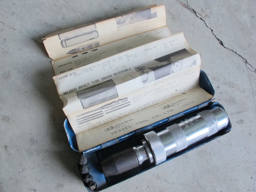 ขายดอกตอกVESSEL JAPANแท้แข็งแรงมาก มาพร้อมดอก4แบบและคู่มือการใช้งาน