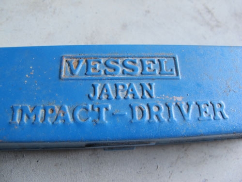 ขายดอกตอกVESSEL JAPANแท้แข็งแรงมาก มาพร้อมดอก4แบบและคู่มือการใช้งาน