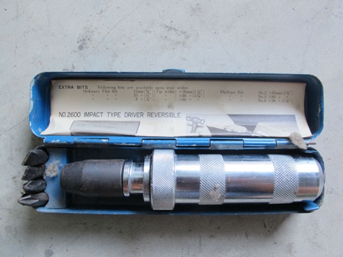 ขายดอกตอกVESSEL JAPANแท้แข็งแรงมาก มาพร้อมดอก4แบบและคู่มือการใช้งาน