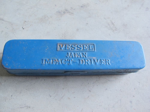 ขายดอกตอกVESSEL JAPANแท้แข็งแรงมาก มาพร้อมดอก4แบบและคู่มือการใช้งาน