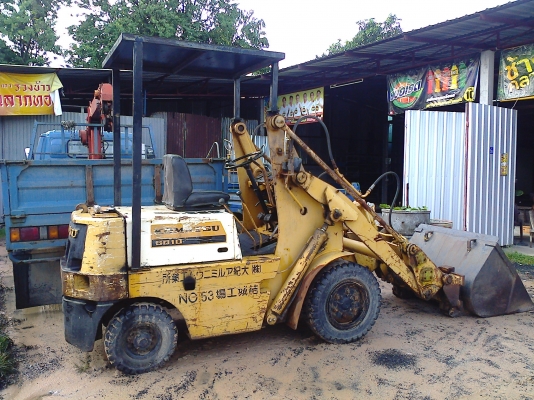 รถตักล้อยาง komatsu sd10-3