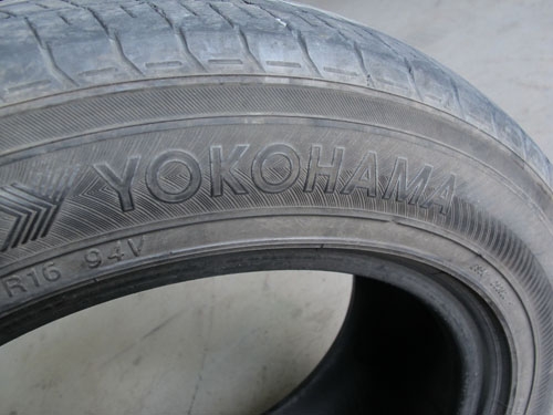ขายยางYOKOHAMA ขนาด225x55x16r 1ชุด4เส้น