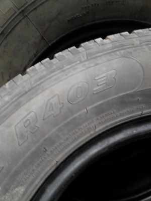 225/70R15  DEESTONE PAYAK R403  มี 2 เส้น TEL.081-427-3941
