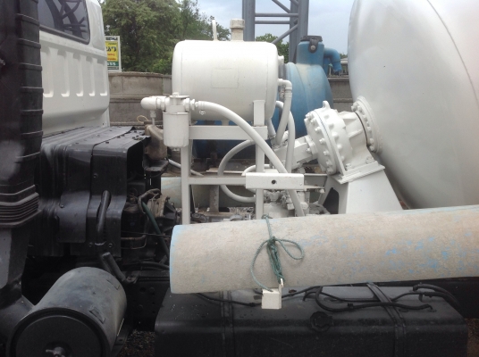 ขายรถโม่ปูน  ขนาด  2.5  คิว  ISUZU  195  แรงม้า เครื่อง 6HE1