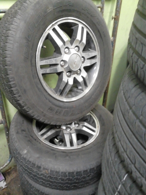 แม๊ก ISUZU  ขอบ 16 ขนาด 6 รู  16X7JJ มี ชุด 4 วง    TEL.081-427-3941