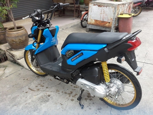 zoomer x  ปี 57   รถหลุดจำนำ รถบ้าน สวย  เครื่องแน่น  วิ่ง 8,xxx กว่ากิโล