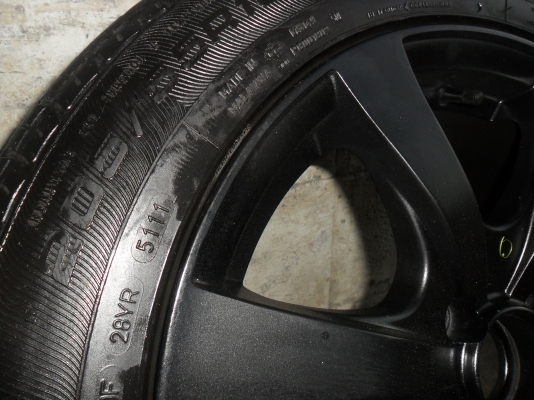 ล้อแม็ก 16นิ้ว 4รู100 พร้อมยาง 205/55R16 สวยๆ 4 ล้อ ราคา 5500 บาท