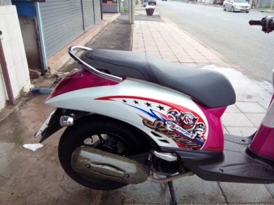 Honda scoopy i ปี 55 สีชมพู ขาว ล้อแม็ค รถสวยมาก เครื่องเดิม