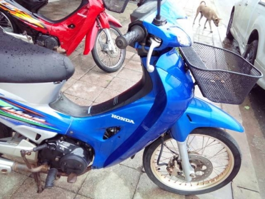 Wave 125 r ปี 50 กุญแจใหญ่ สีน้ำเงิน เทา รถบ้าน สวย เครื่องเดิมๆ มี