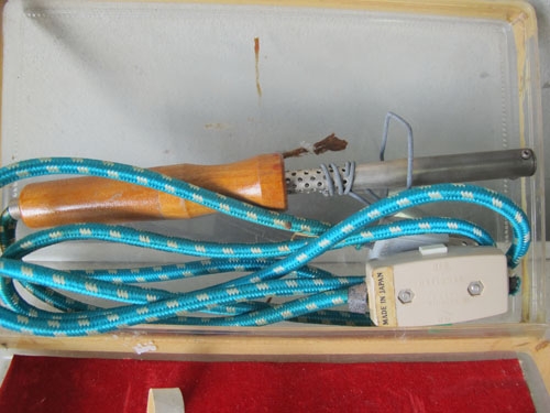 ขายหัวแรงค์ของเก่าญี่ปุ่น หัวเป็นทองเหลืองเปลี่ยนได้15แบบแล้วแต่การใช้งาน ใช้ไฟบ้านทั่วไป220โวลท์