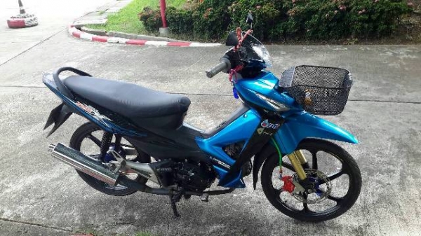 wave125x ปี51 น้ำเงินดำ เครื่องดี 16,500  เพื่อนฝากลงขาย ติดต่อ  086-9602941 เอกสารครบ ชุดโอนลอย ภาษี58 รถสภาพใช้ได้ ขี่กลับบ้านได้เลย ดูรถที่ ถนนรามคำแหงซอย 90