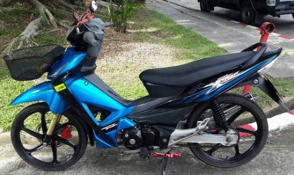 wave125x ปี51 น้ำเงินดำ เครื่องดี 16,500  เพื่อนฝากลงขาย ติดต่อ  086-9602941 เอกสารครบ ชุดโอนลอย ภาษี58 รถสภาพใช้ได้ ขี่กลับบ้านได้เลย ดูรถที่ ถนนรามคำแหงซอย 90