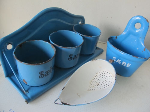 ขายกระป๋องโลหะเคลือบครบชุดของเก่านอกแท้