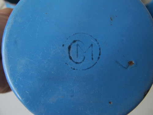 ขายกระป๋องโลหะเคลือบครบชุดของเก่านอกแท้