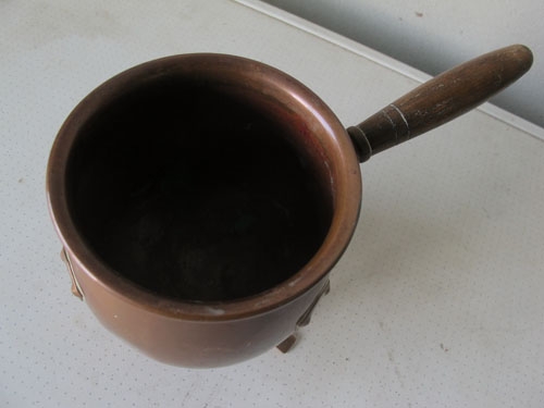 ขายกาน้ำชงชา เก่านอกแท้โลหะผสมทองแดงแข็งแรงสวยๆ