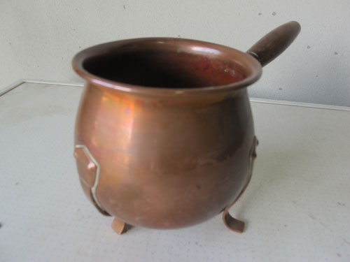 ขายกาน้ำชงชา เก่านอกแท้โลหะผสมทองแดงแข็งแรงสวยๆ