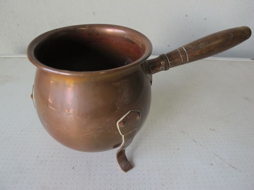 ขายกาน้ำชงชา เก่านอกแท้โลหะผสมทองแดงแข็งแรงสวยๆ