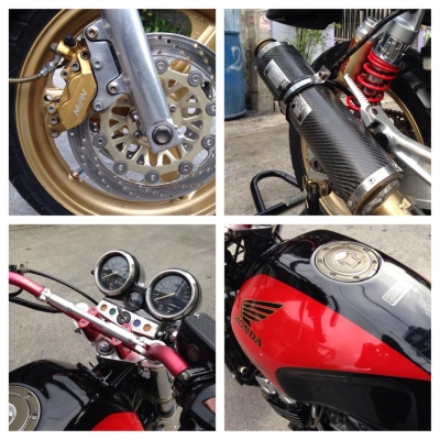 CB 400 ปี94 ทะเบียนพร้อมโอนแต่งเต็ม CB 400 ปี94 ทะเบียนพร้อมโอนแต่งเต็ม