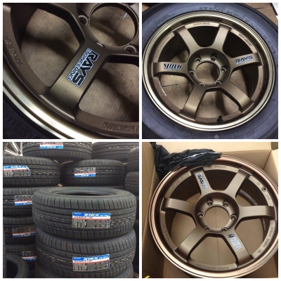 ขายte37suvขอบ18 พร้อมยางฟอเคน265 60 18 ของใหม่ ไม่เคยใช้งาน