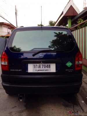 ซาฟิรา ปี2001 เครื่อง 3s ติดแก็สlpg ถังโดนัส ราคาไม่แพงคับ