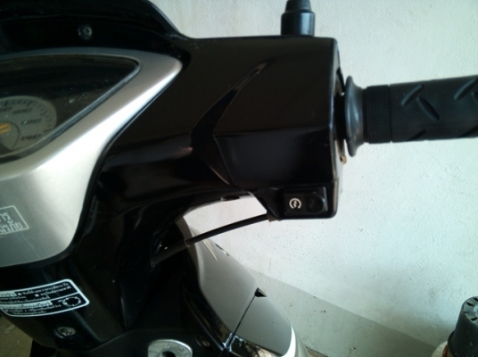 สตาร์ทมือ... wave125i สีดำ ทะเบียน 820 เครื่องดี