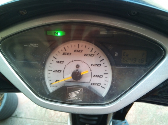 สตาร์ทมือ... wave125i สีดำ ทะเบียน 820 เครื่องดี