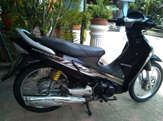 สตาร์ทมือ... wave125i สีดำ ทะเบียน 820 เครื่องดี