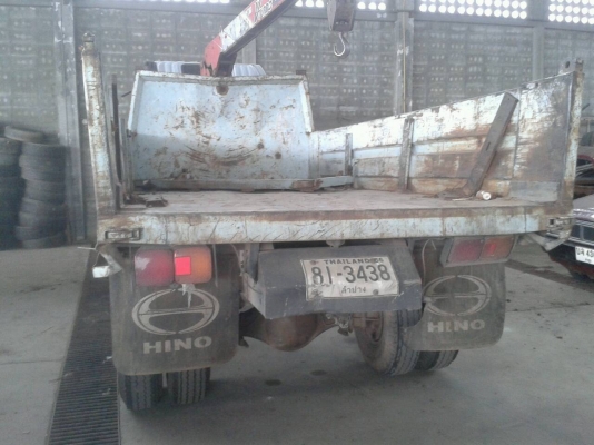 รถหกล้อ HINO FC4J ติดเครนยูนิค 2.9 ตัน รถใช้งานดี มีทะเบียน