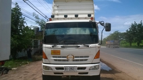 ขาย HINO MEGA 260 ปี 45 สวยเดิมพร้อมใช้ ดั้มสามมิตร พร้อมระบบลำโพงลากลูก ราคาต่อรองได้ครับ