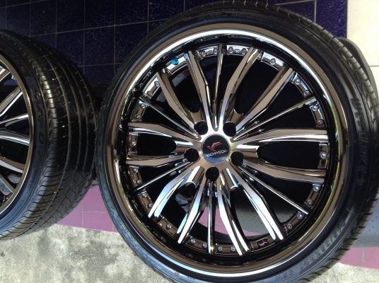 ธารนนทบุรี//ขาย ล้อแม๊กพร้อมยางขอบ 20" ยี่ห้อ yachiyoda แท้ ล้อใหม่ยางใหม่ครับ ราคา 32,000 บาท