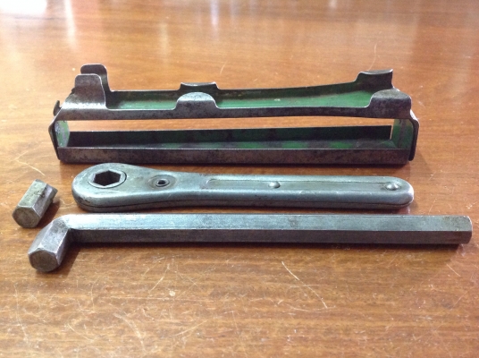 ขายชุดด้ามขันน็อตหกเหลี่ยม Vintage ขนาด 1/2"