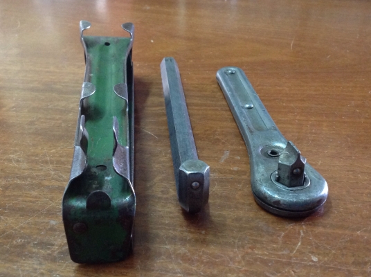 ขายชุดด้ามขันน็อตหกเหลี่ยม Vintage ขนาด 1/2"