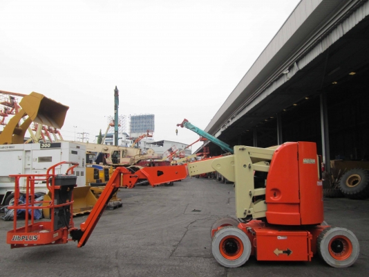 ขายรถกระเช้า # บูมหักศอก (ไฟฟ้า) สูง 9.14 M. มือสอง ยี่ห้อ JLG เครื่องจักรดี มีคุณภาพ ขายรถกระเช้า # บูมหักศอก (ไฟฟ้า) สูง 9.14 M. มือสอง ยี่ห้อ JLG เครื่องจักรดี มีคุณภาพ