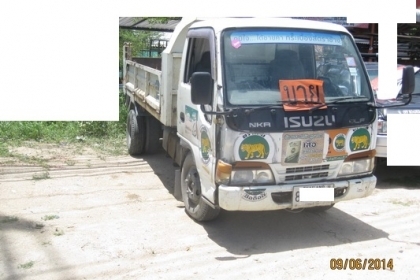 ขาย NKR 110 ดั้มพ์ หกล้อ ขายตามสภาพ โทร 088-4501277